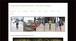 Desktop Screenshot of 3bridgesmarathon.com