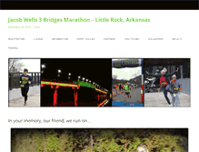 Tablet Screenshot of 3bridgesmarathon.com